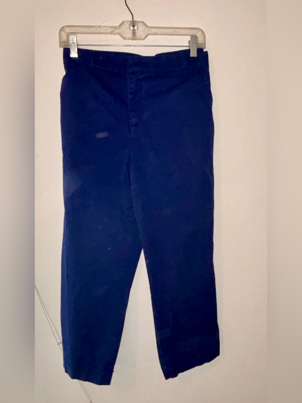 Style & Co Sz 16 navy blue cotton capris